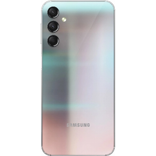 Смартфон Samsung Galaxy A24 8/128 ГБ, серебристый